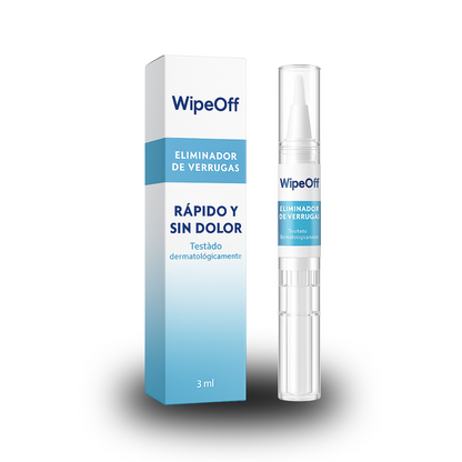 WipeOff™ Eliminador de Verrugas – Seguro, Indoloro y de Uso en Casa